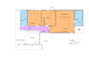 diagrammatic floorplans showing plan a